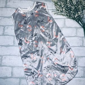Fox and arrow 0-3 month silver sleep sack!